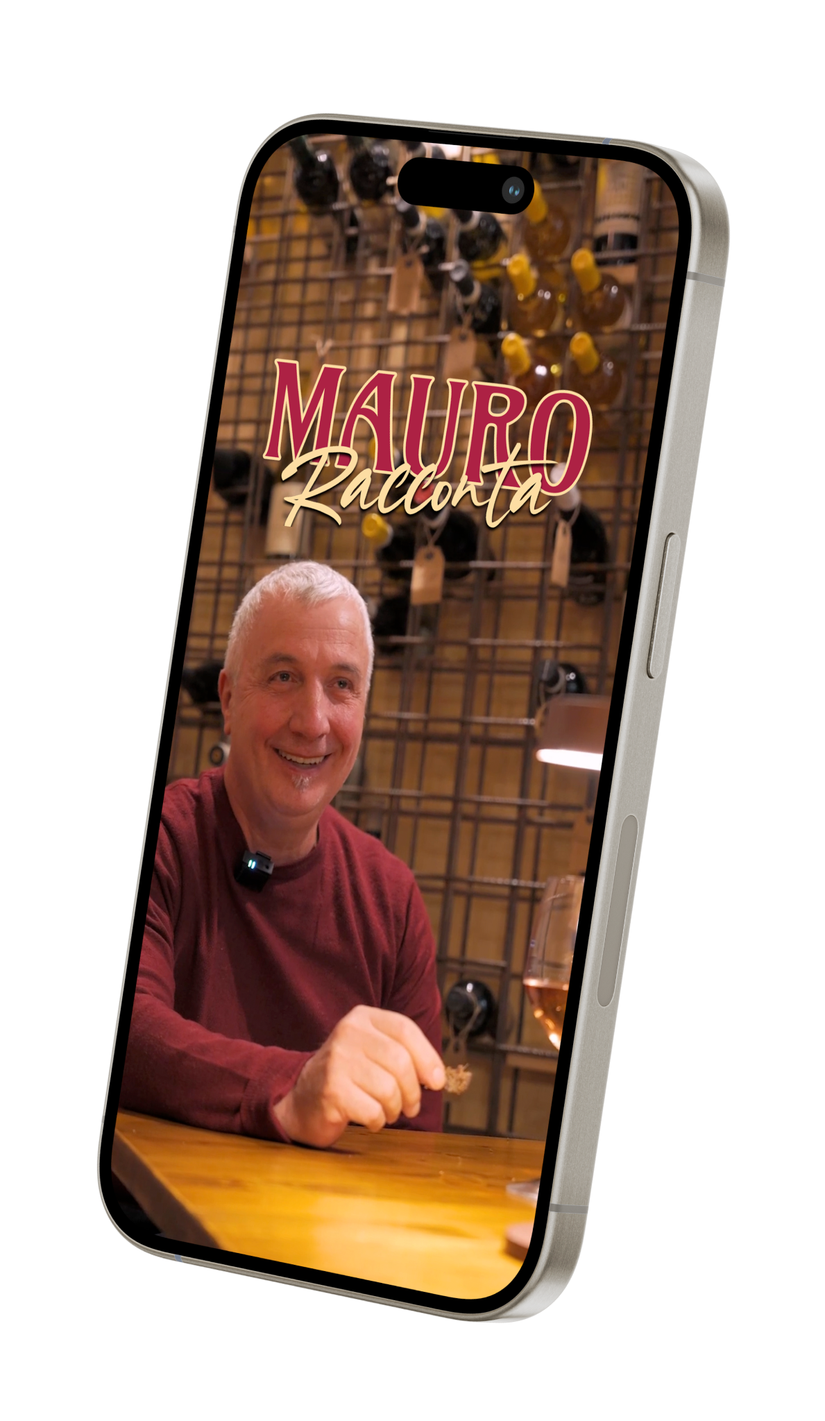 Mauro racconta su smartphone